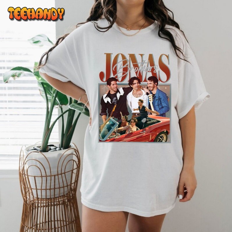 Jonas Five Albums One Night Tour Shirt, Jonas Brothers 2023 Tour Shirt V1