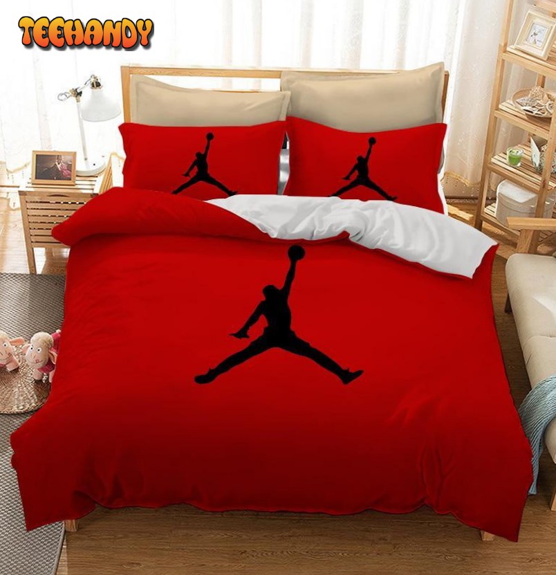 Jordan Logo Custom Bedding Set Duvet Cover