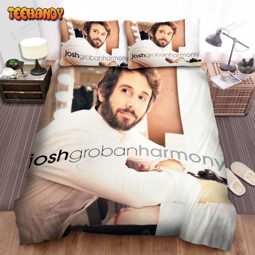 Josh Groban Harmony Album Cover Spread Comforter Bedding Sets