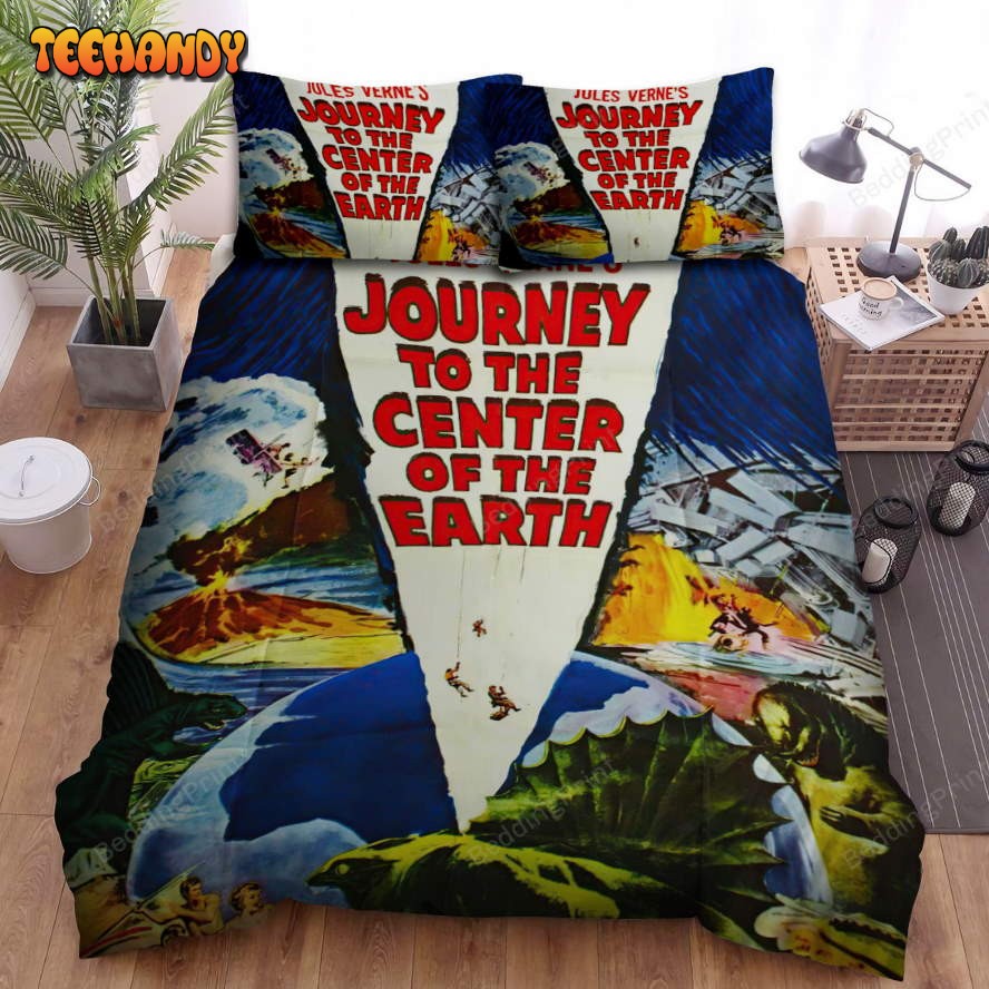 Journey To The Center Of The Earth (2008) Movie Art Poster Bedding Sets