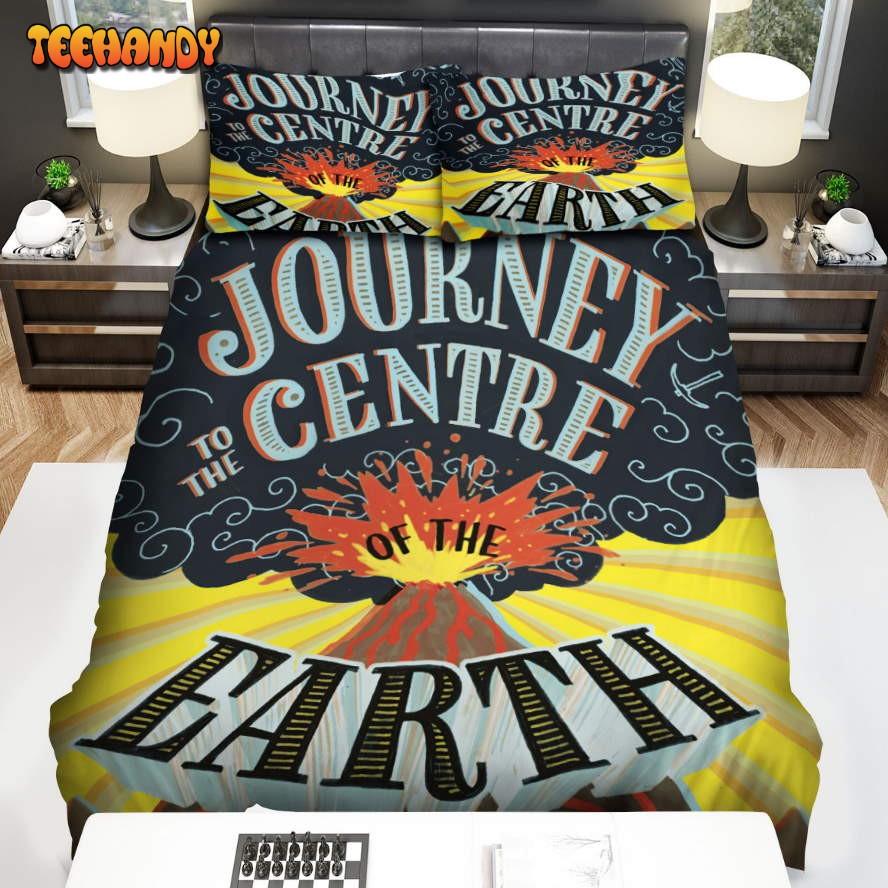 Journey To The Center Of The Earth (2008) Movie Vintage Verne Bedding Sets