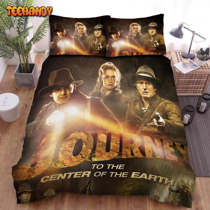 Journey To The Center Of The Earth Movie Poster 3 Duvet Cover Bedding Sets