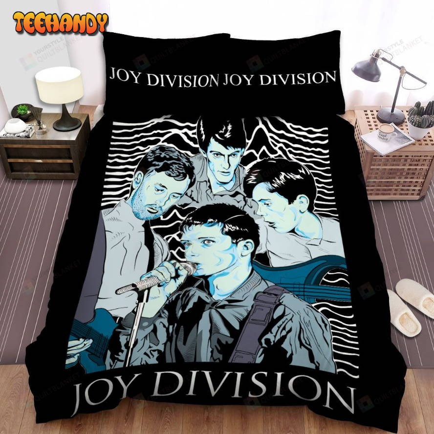 Joy Division Poster Bed Sheets Spread Comforter Duvet Cover Bedding Sets