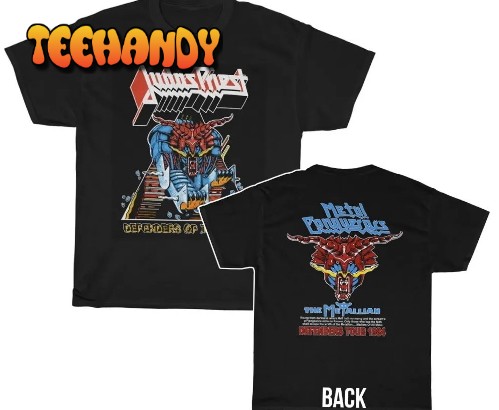 Judas Priest 1984 Defenders of The Faith Tour Shirt