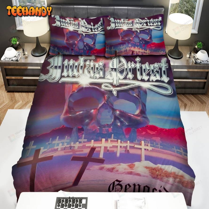 Judas Priest Genocide Album Cover Spread Comforter Bedding Sets