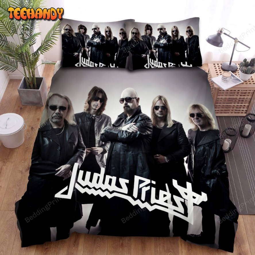 Judas Priest Metal Band Members Bed Sheets Duvet Cover Bedding Sets