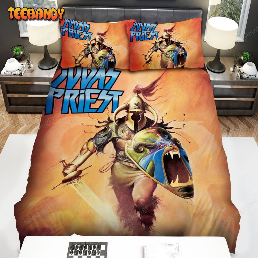 Judas Priest The Warrior With The Shield and Sword Art Bedding Sets