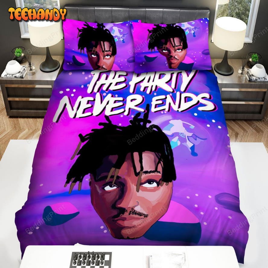 Juice Wrld The Party Never Ends Spread Duvet Cover Bedding Sets