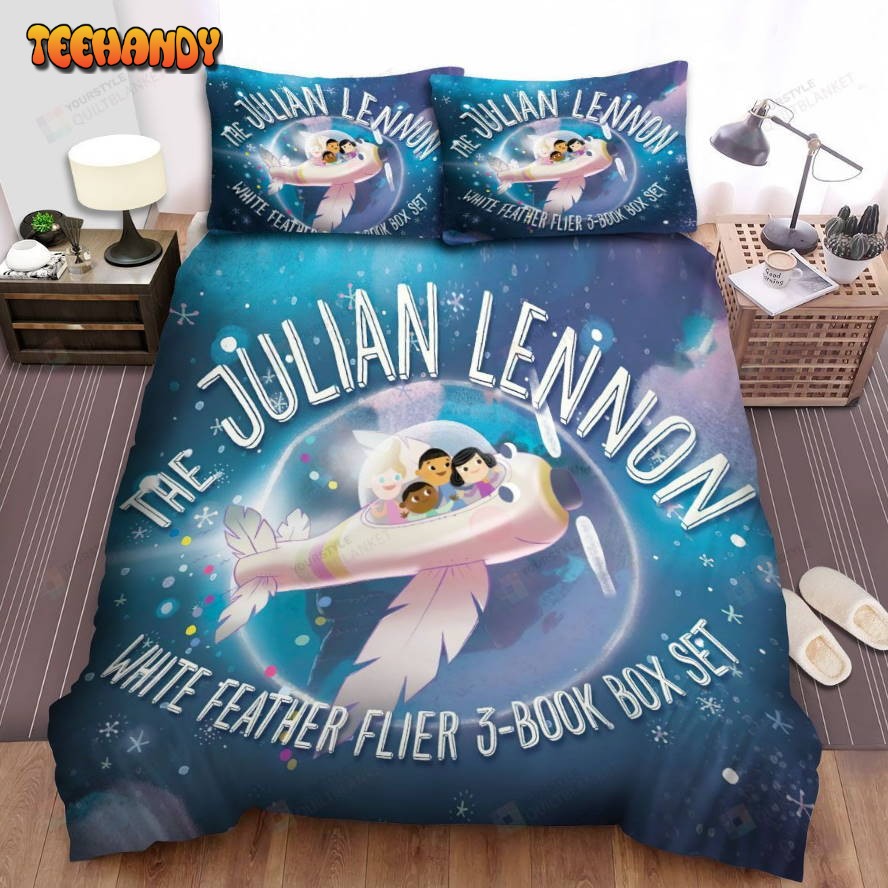 Julian Lennon Album Cover Photo Spread Comforter Bedding Sets