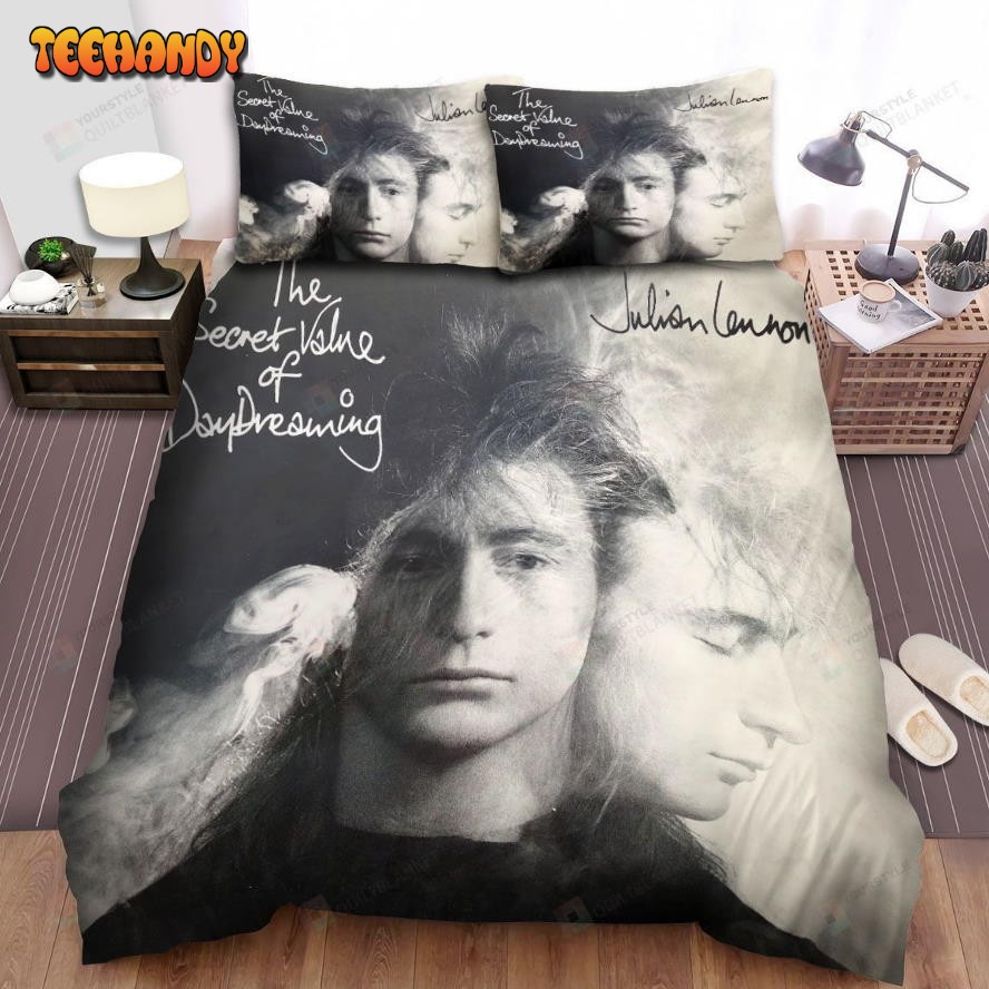 Julian Lennon Album Cover The Secret Value Spread Comforter Bedding Sets