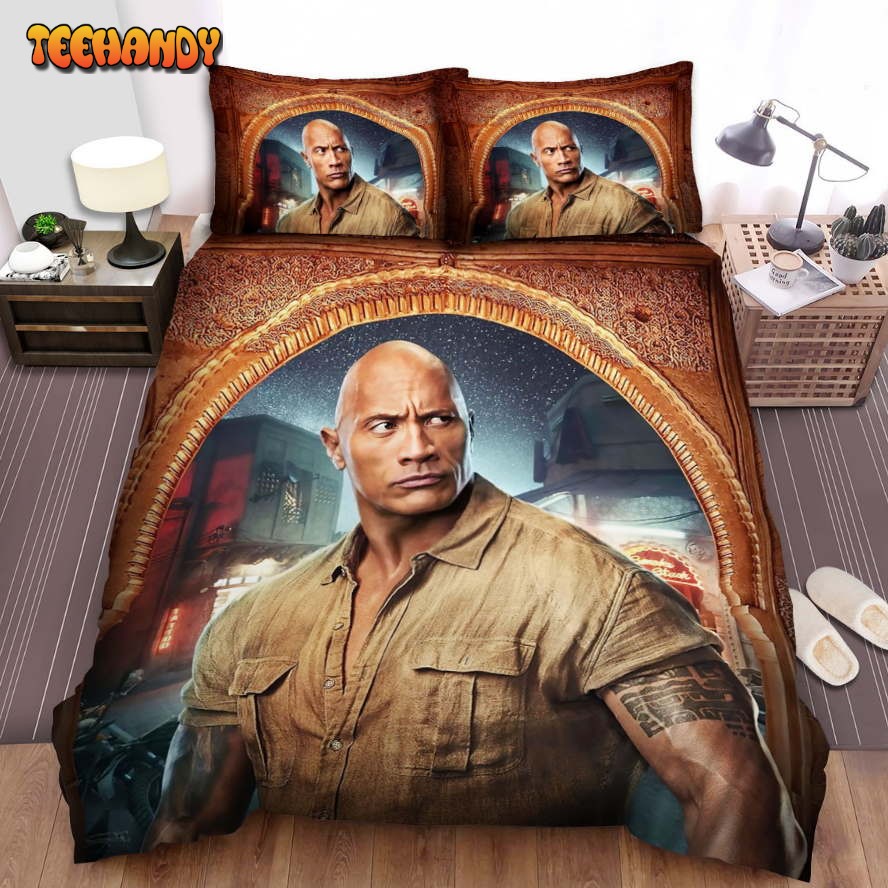 Jumanji The Next Level Movie Bravestone Poster Comforter Bedding Sets