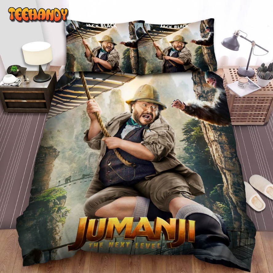 Jumanji The Next Level Movie Oberon Poster Comforter Bedding Sets