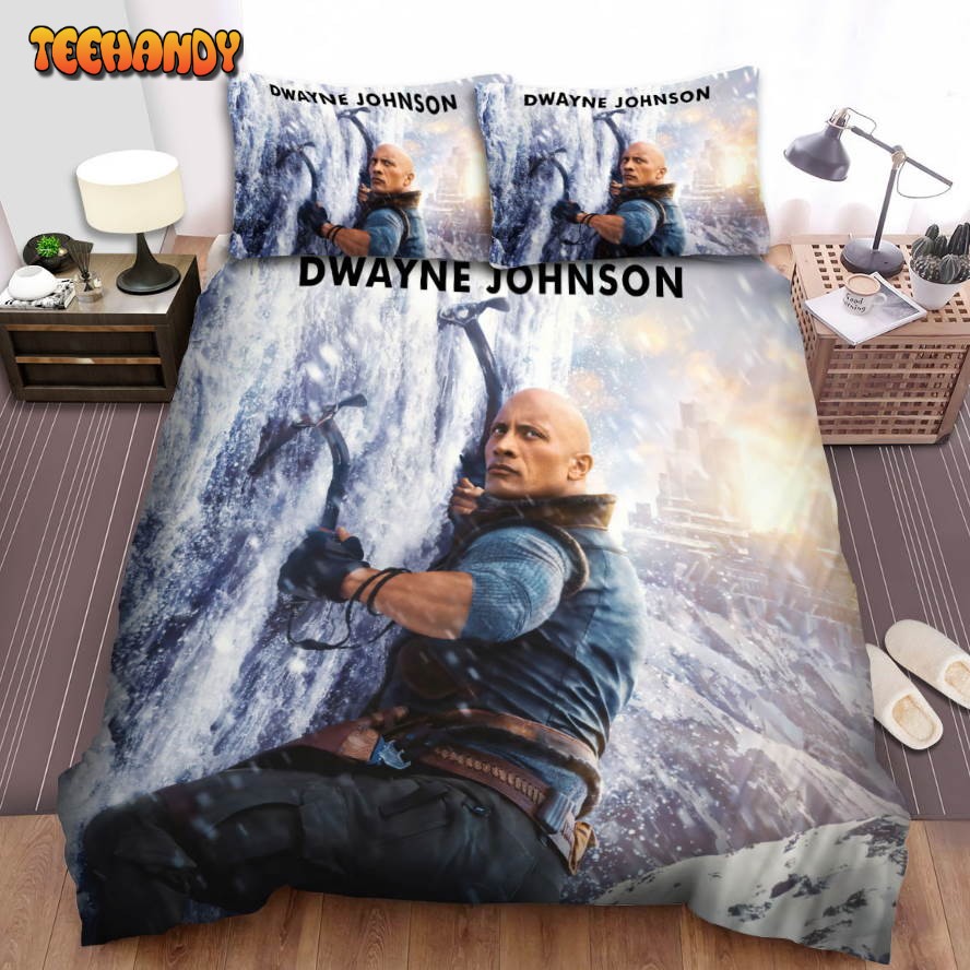 Jumanji The Next Level Movie Snow Climbing Photo Comforter Bedding Sets