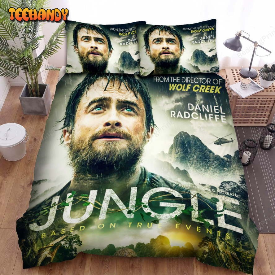 Jungle (I) (2017) Movie Poster Bed Sheets Duvet Cover Bedding Sets