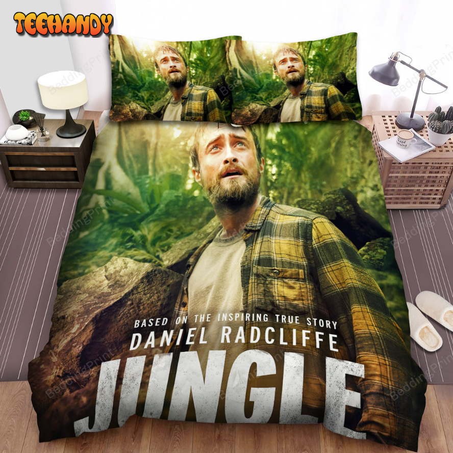 Jungle (I) (2017) Movie Poster Theme Bed Sheets Duvet Cover Bedding Sets