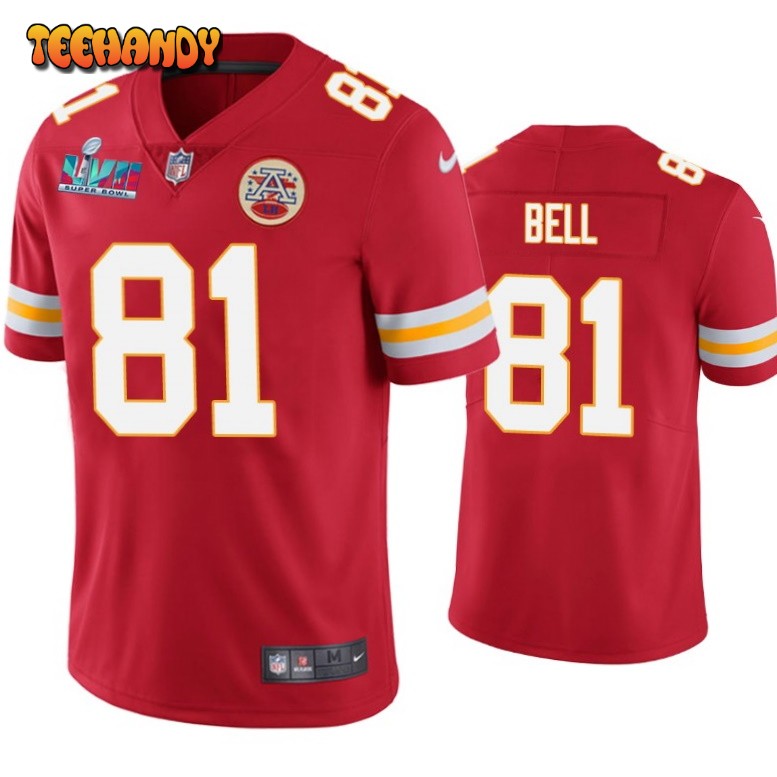 Kansas City Chiefs Blake Bell Super Bowl LVII Red Limited Jersey