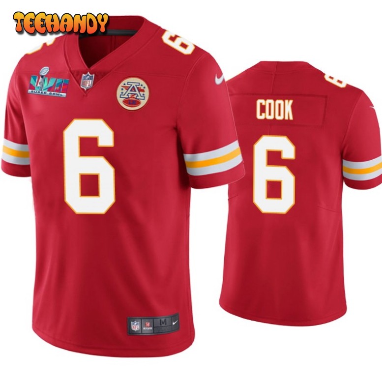 Kansas City Chiefs Bryan Cook Super Bowl LVII Red Limited Jersey