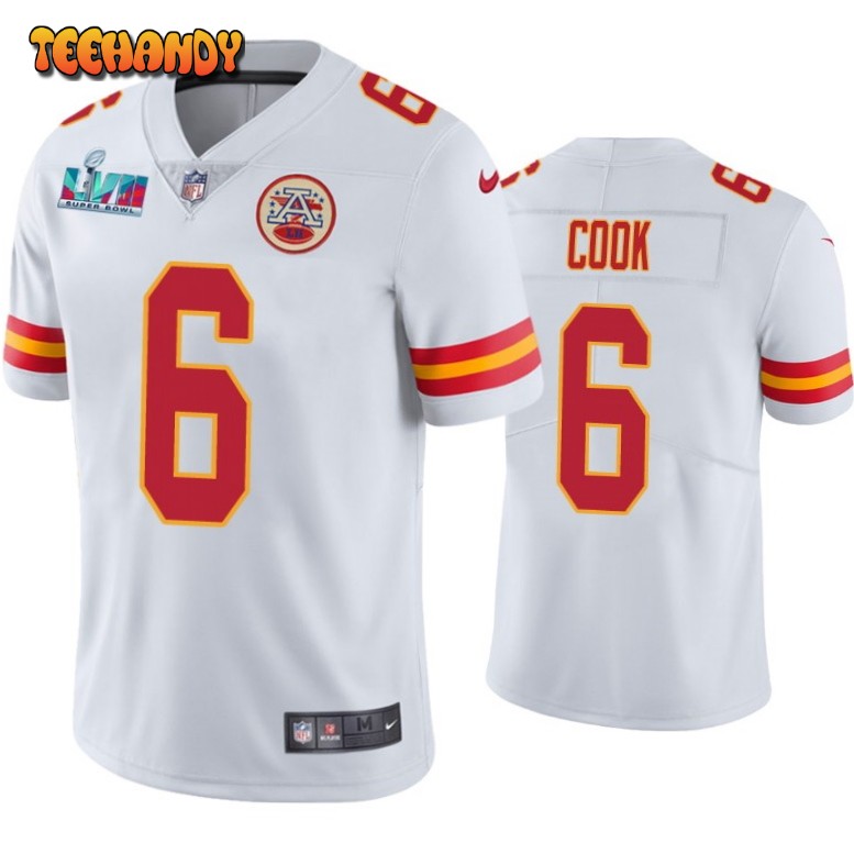 Kansas City Chiefs Bryan Cook Super Bowl LVII White Limited Jersey