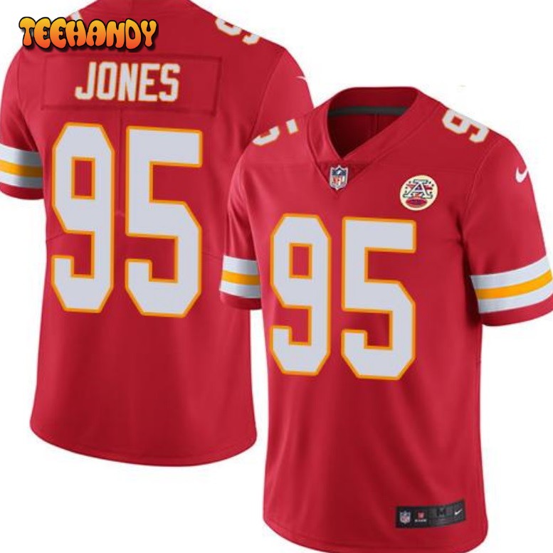 Kansas City Chiefs Chris Jones Red Limited Jersey