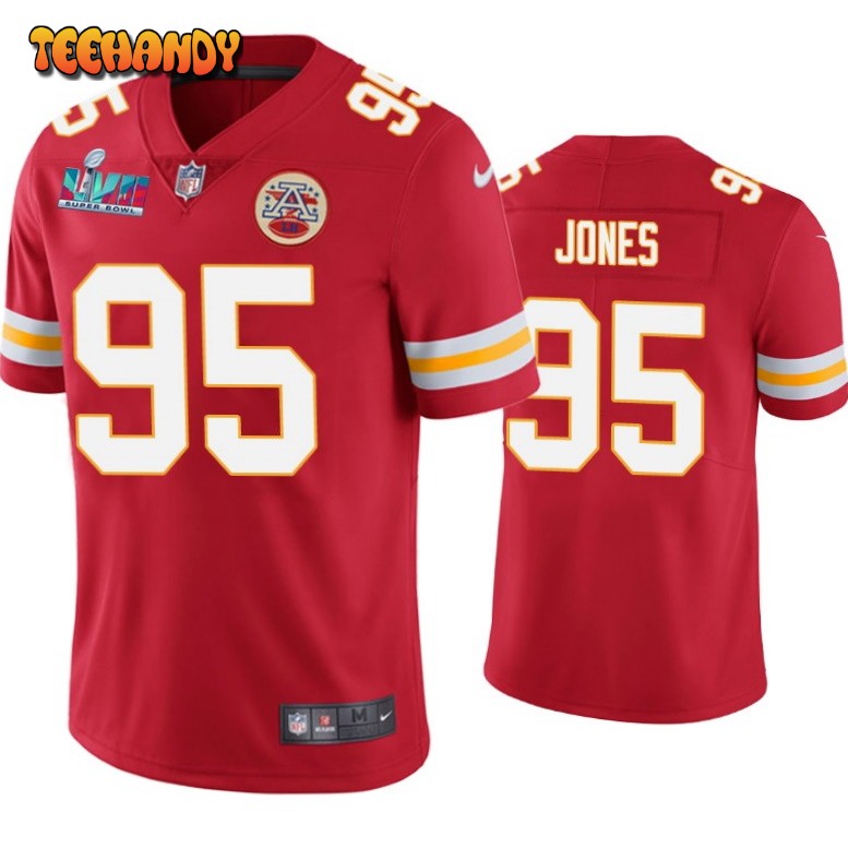 Kansas City Chiefs Chris Jones Super Bowl LVII Red Limited Jersey