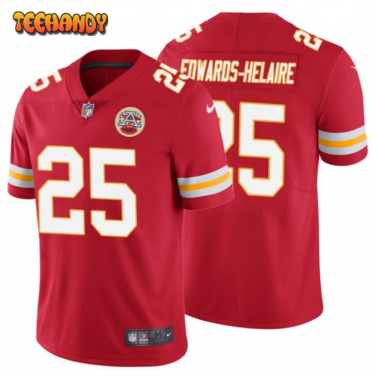 Kansas City Chiefs Clyde Edwards-Helaire Red Limited Jersey