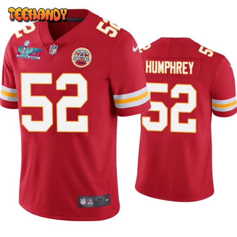 Kansas City Chiefs Creed Humphrey Super Bowl LVII Red Limited Jersey