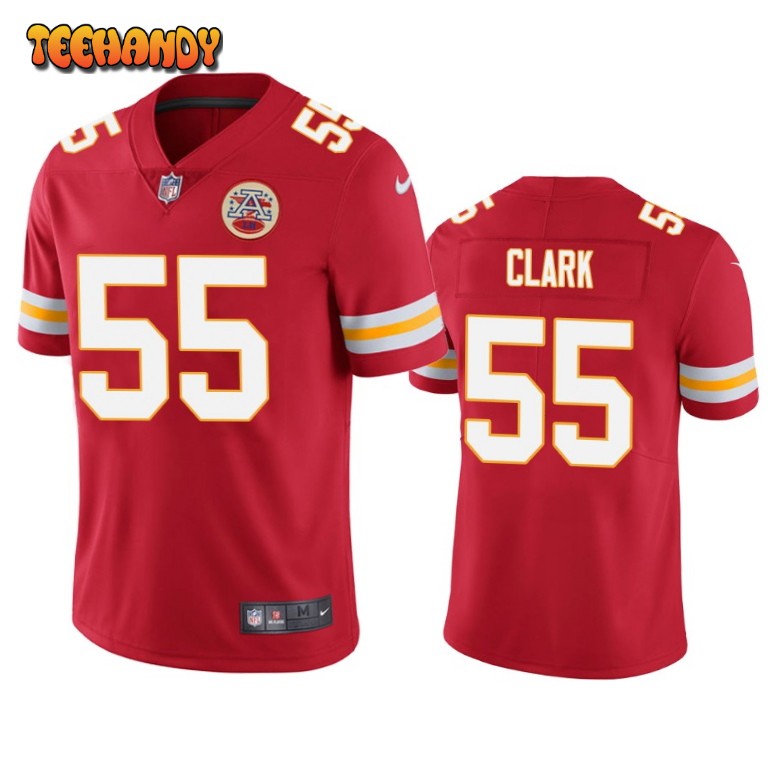 Kansas City Chiefs Frank Clark Red Limited Jersey