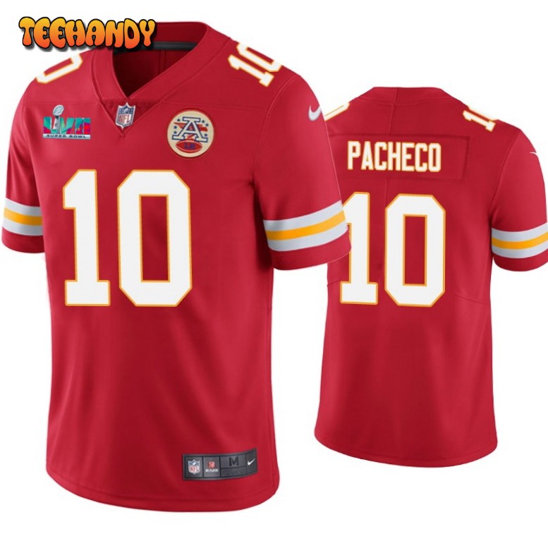 Kansas City Chiefs Isaih Pacheco Super Bowl LVII Red Limited Jersey