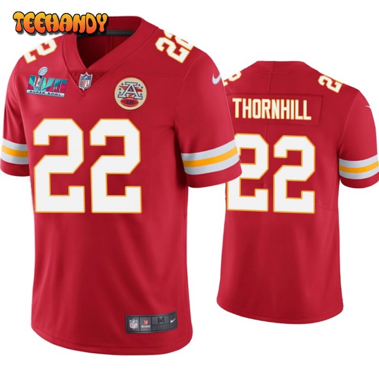 Kansas City Chiefs Juan Thornhill Super Bowl LVII Red Limited Jersey