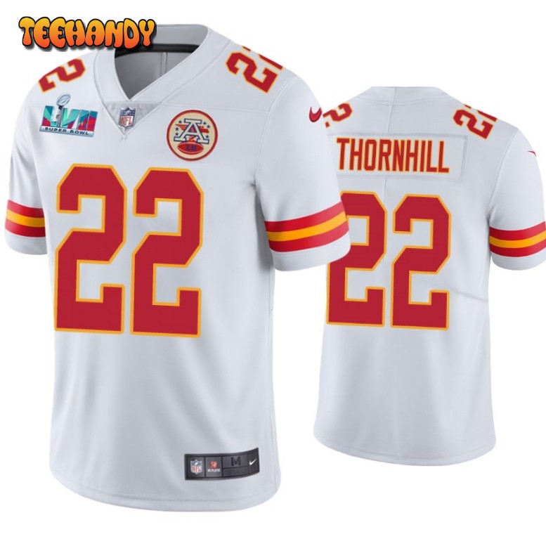 Kansas City Chiefs Juan Thornhill Super Bowl LVII White Limited Jersey