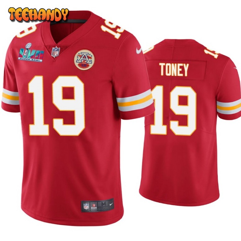 Kansas City Chiefs Kadarius Toney Super Bowl LVII Red Limited Jersey