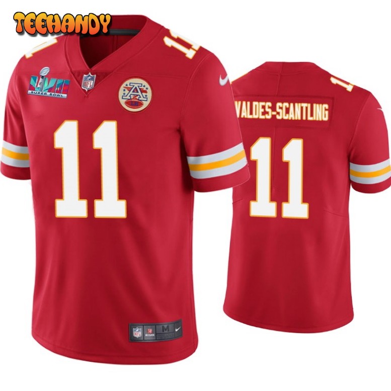 Kansas City Chiefs Marquez Valdes-Scantling Super Bowl LVII Red Limited Jersey