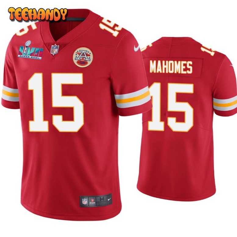 Kansas City Chiefs Patrick Mahomes Super Bowl LVII Red Limited Jersey