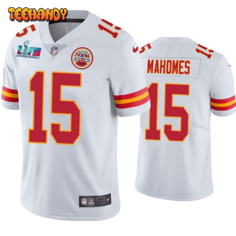 Kansas City Chiefs Patrick Mahomes Super Bowl LVII White Limited Jersey