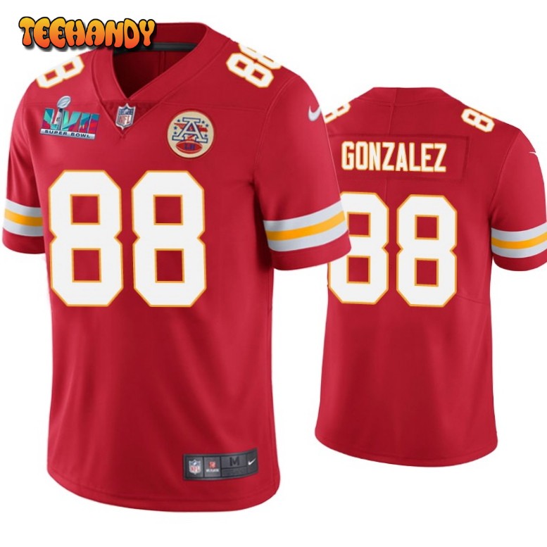 Kansas City Chiefs Tony Gonzalez Super Bowl LVII Red Limited Jersey