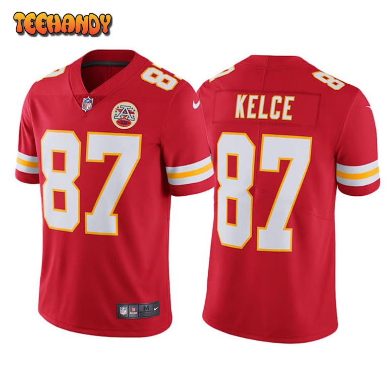 Kansas City Chiefs Travis Kelce Red Limited Jersey