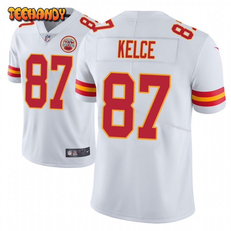 Kansas City Chiefs Travis Kelce White Limited Jersey