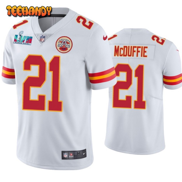 Kansas City Chiefs Trent McDuffie Super Bowl LVII White Limited Jersey