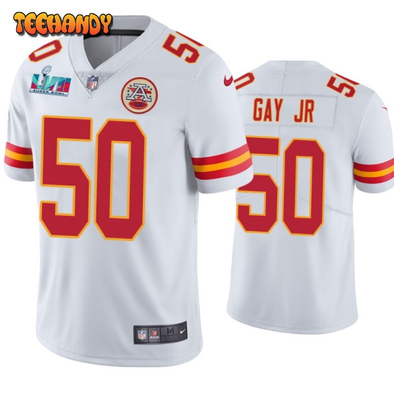 Kansas City Chiefs Willie Gay Jr. Super Bowl LVII White Limited Jersey