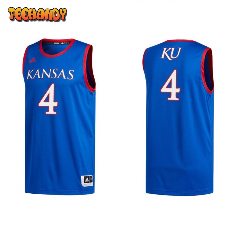 Kansas Jayhawks Gradey Dick Royal Authentic College Basketball Jersey