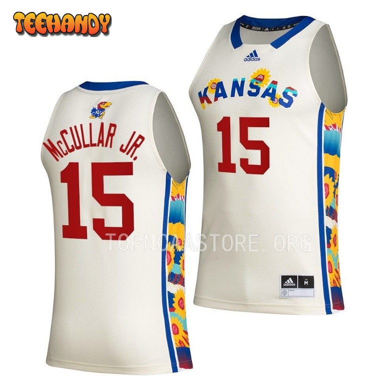 Kansas Jayhawks Kevin McCullar Jr White Honoring Black Excellence Jersey