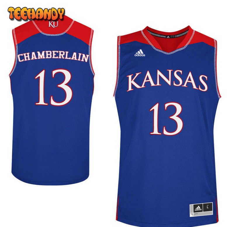 Kansas Jayhawks Wilt Chamberlain Royal Alternate Jersey