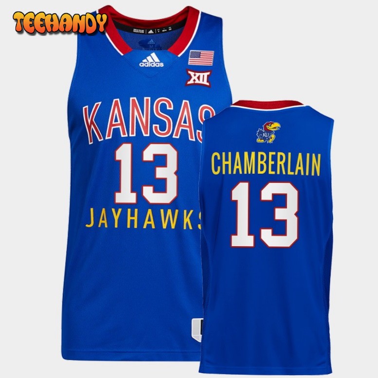 Kansas Jayhawks Wilt Chamberlain Royal Throwback Jersey