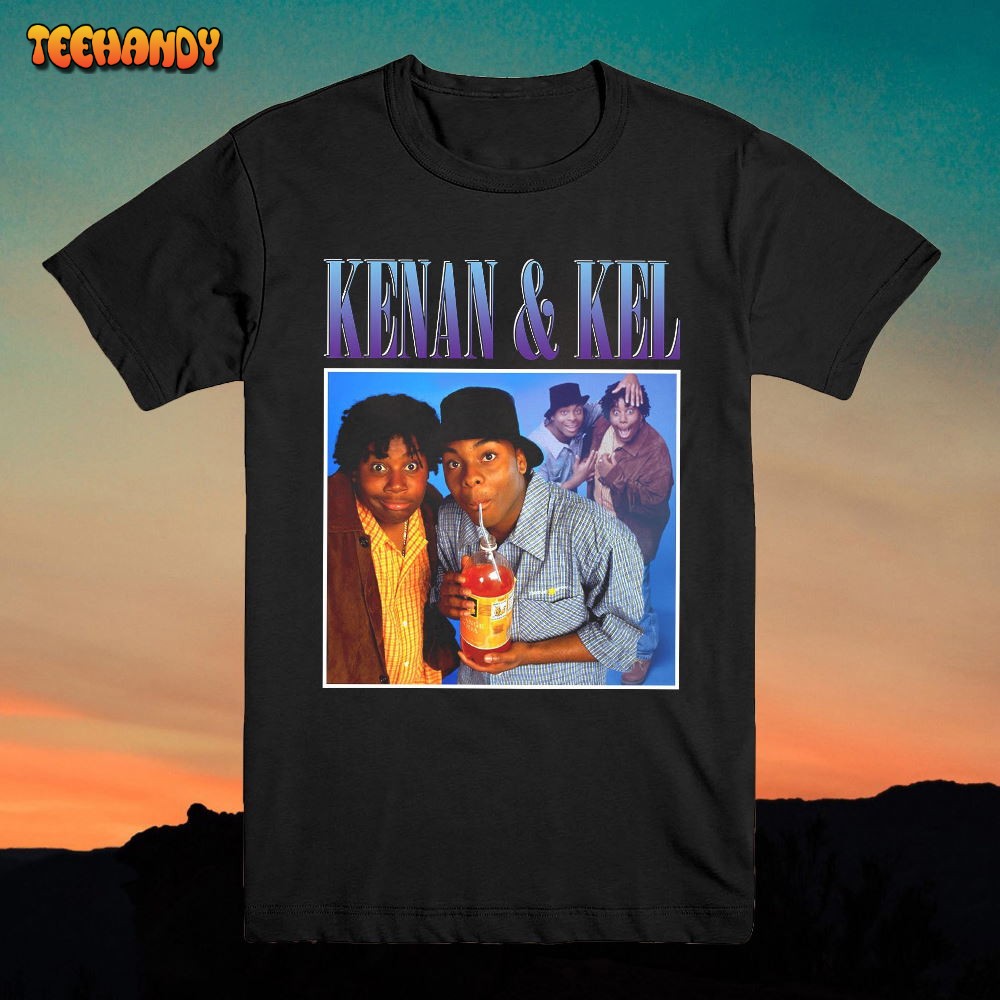 Kenan and Kel Vintage Shirt Artist Tees 90’s Inspired Homage Style T Shirt