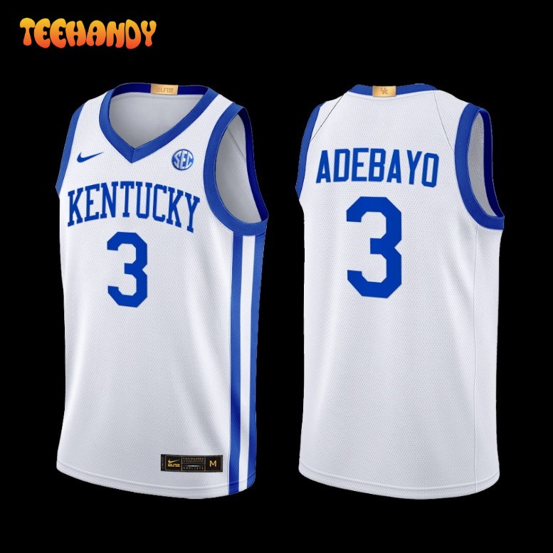 Kentucky Wildcats Bam Adebayo 2022-23 White Alumni Basketball Jersey