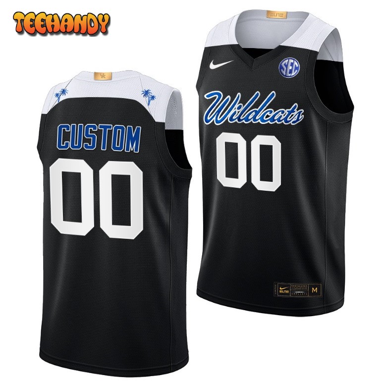 Kentucky Wildcats Custom 2023 Black Elite College Basketball Jersey