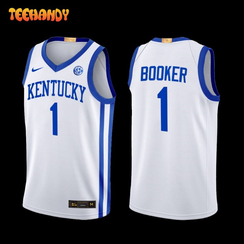 Kentucky Wildcats Devin Booker 2022-23 White Alumni Basketball Jersey