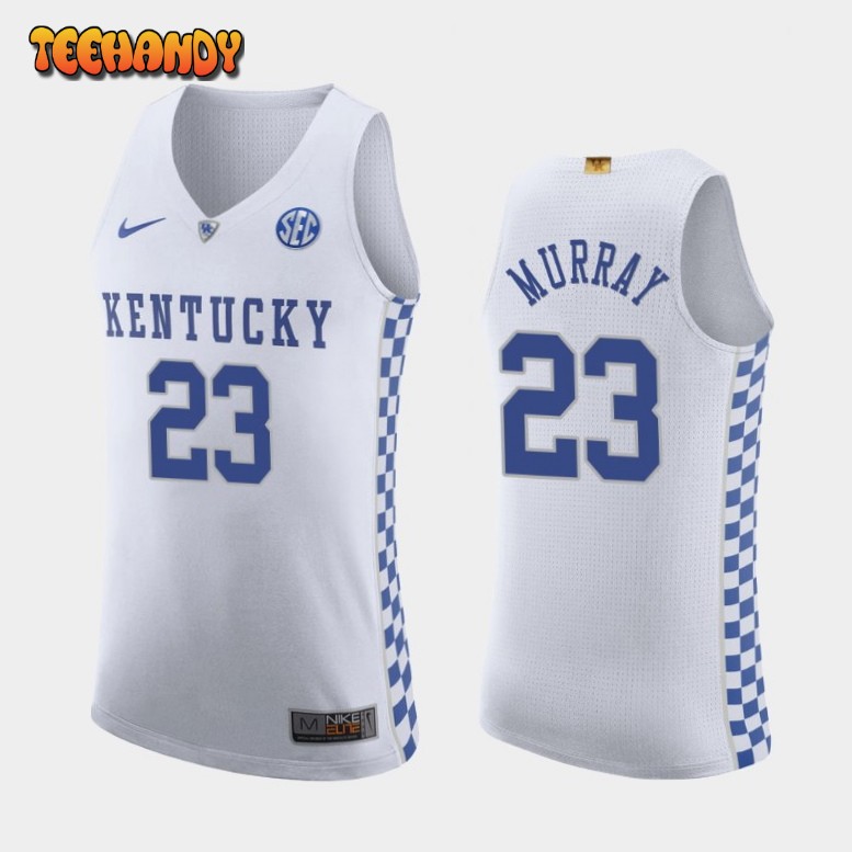 Kentucky Wildcats Jamal Murray White Authentic College Basketball Jersey