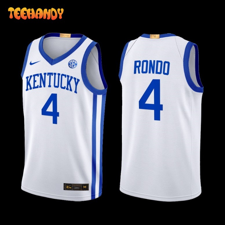 Kentucky Wildcats Rajon Rondo 2022-23 White Alumni Basketball Jersey