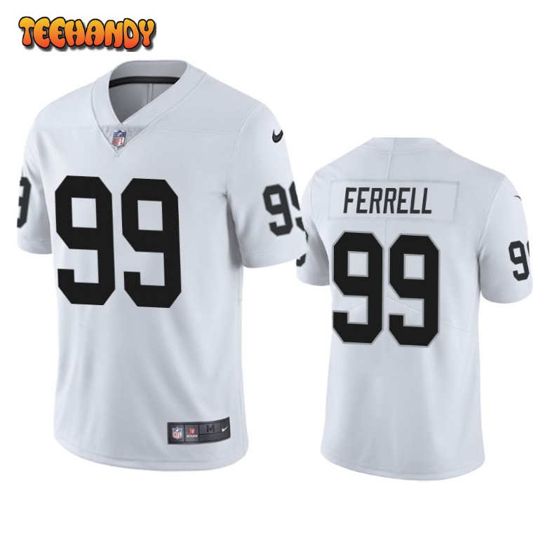 Las Vegas Raiders Clelin Ferrell White Limited Jersey